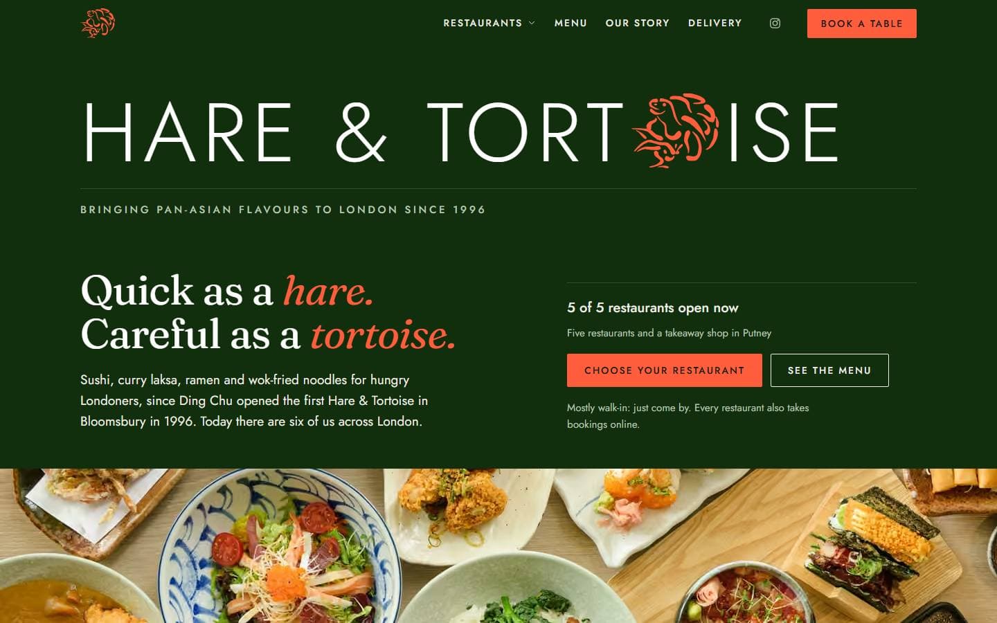 Concept redesign for Hare & Tortoise
